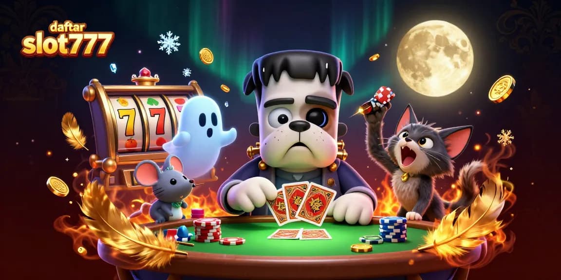 Permainan daftar slot777 menarik dengan karakter unik dan elemen slot yang menonjol