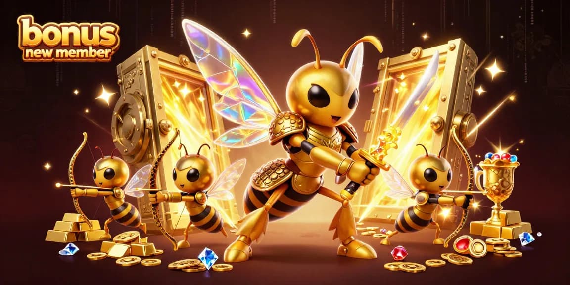 Menangkan bonus anggota baru 100% dengan promo slot yang menarik dan banyak hadiah gemilang.