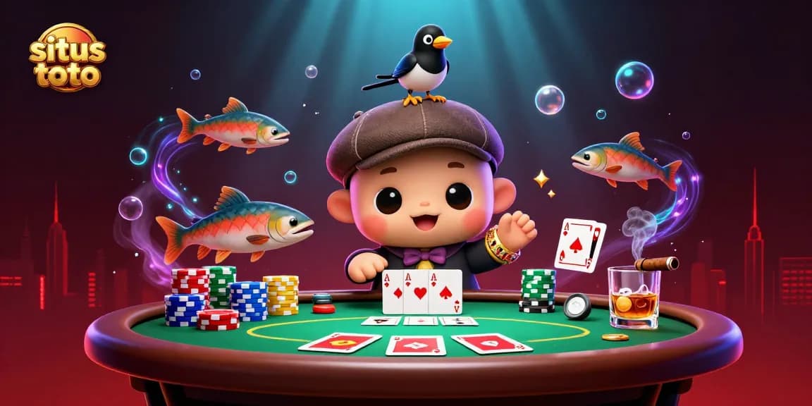 Engage with situs toto in a vibrant, dynamic casino world featuring Nessie and friends.
