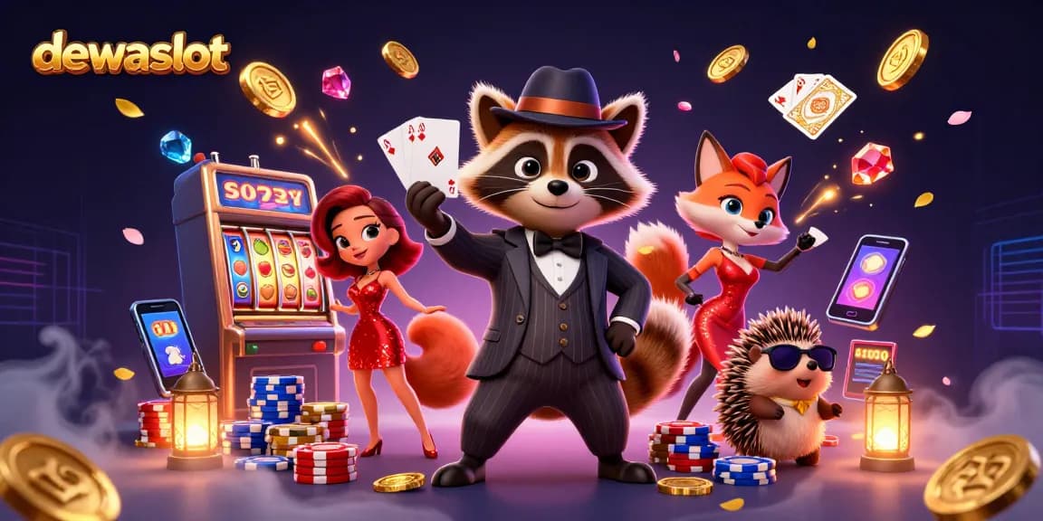 Permainan slot daring seru di dewaslot dengan karakter unik dan elemen menarik yang memikat.