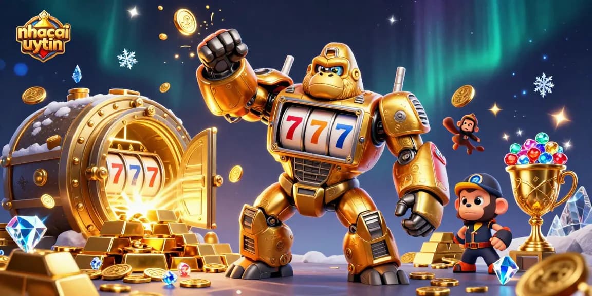 Win big at casinos with nhacaiuytin’s vibrant 3D illustration showcasing engaging gaming elements and excitement.