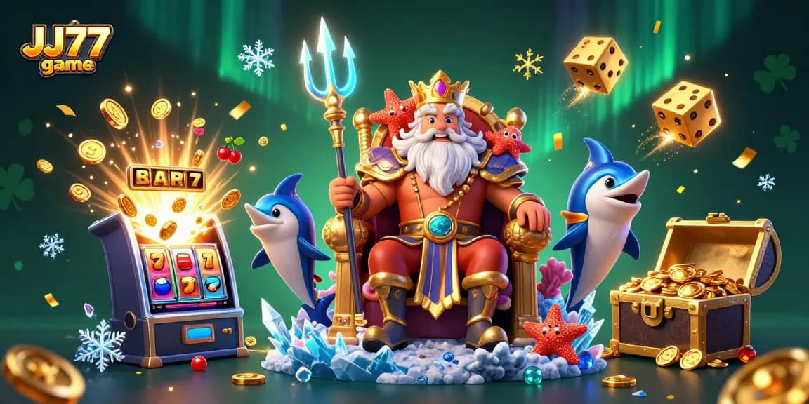 Experience big wins with the JJ77 game in a vibrant 3D casino adventure!