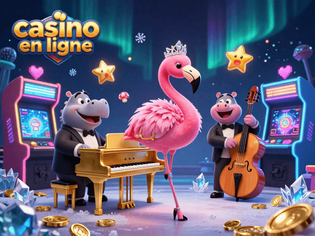 Vivez l'expérience d'un casino en ligne avec des chanteurs et musiciens du casino irrésistibles.