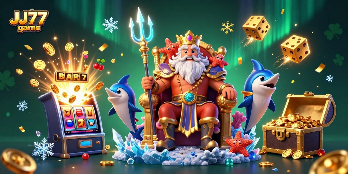 Experience big wins with the JJ77 game in a vibrant 3D casino adventure!