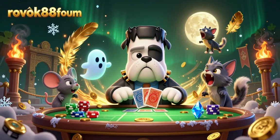 Join the vibrant rokok88forum community with 3D characters in an engaging casino atmosphere.