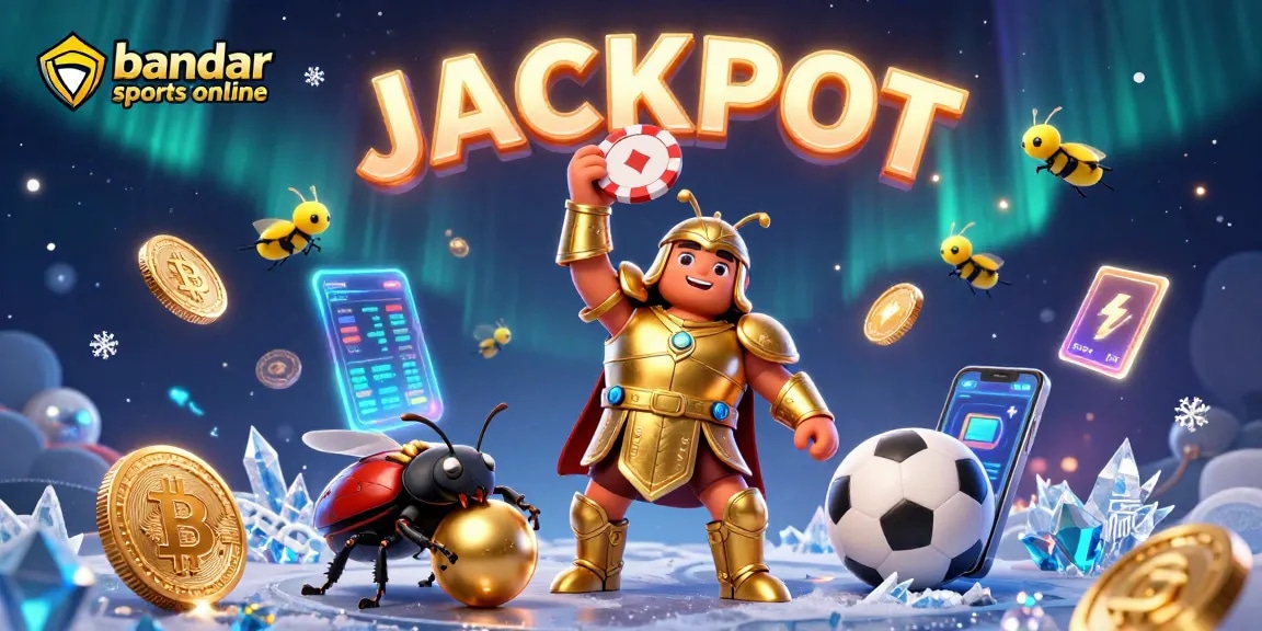 Menggapai kemenangan di bandar sports online dengan karakter lucu dan elemen taruhan olahraga yang menarik.