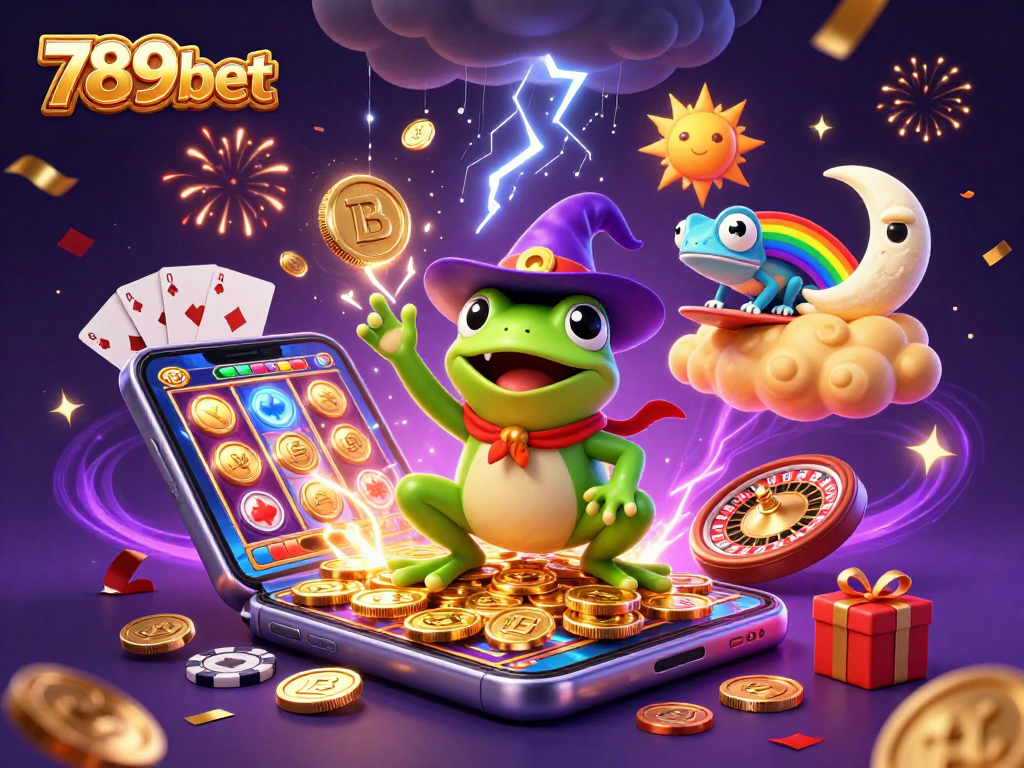 Experience the excitement of 789bet with a magical storm of coins and gaming excitement.