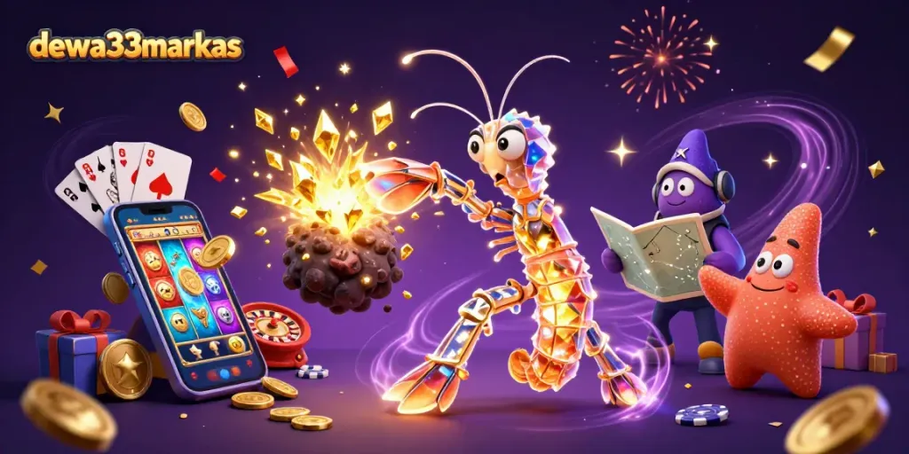 Dive into the exciting world of dewa33markas with vibrant slots and dynamic casino elements.