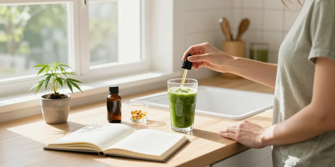 Discover Ministry of Cannabis with natural wellness products including CBD oil, organic supplements, and a calming kitchen ambiance.