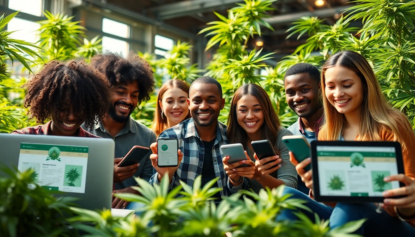 Find where to buy weed online through happy customers engaging in a cannabis marketplace.