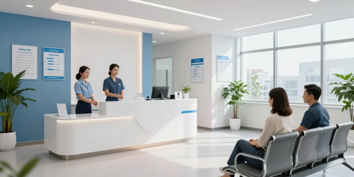 Hair transplant turkey - welcoming healthcare environment in a modern clinic for patient care.