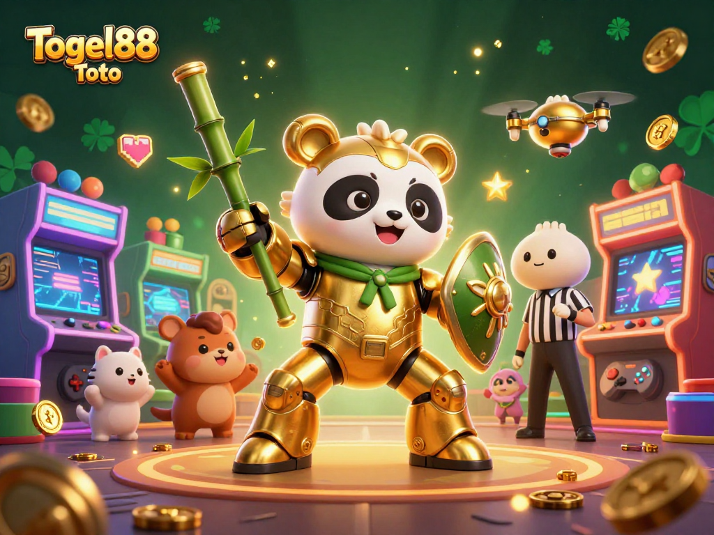 Engage with Togel88 Toto's exciting gaming atmosphere featuring vibrant visuals and action-packed elements.