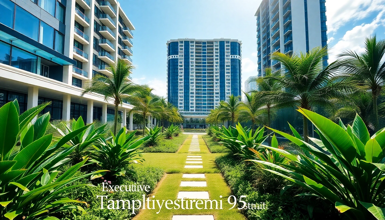 Showcasing the modern design of tampines st 95 ec, featuring lush landscaping and contemporary architecture.
