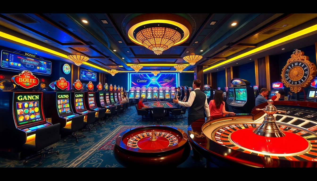 Experience the luxury and excitement of gambling at trang chủ hay88 with vibrant casino visuals.