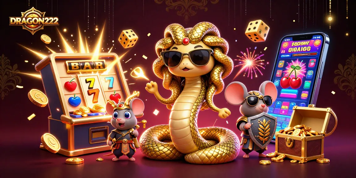 Experience thrilling wins with DRAGON222's vibrant slot machines and exciting game elements.