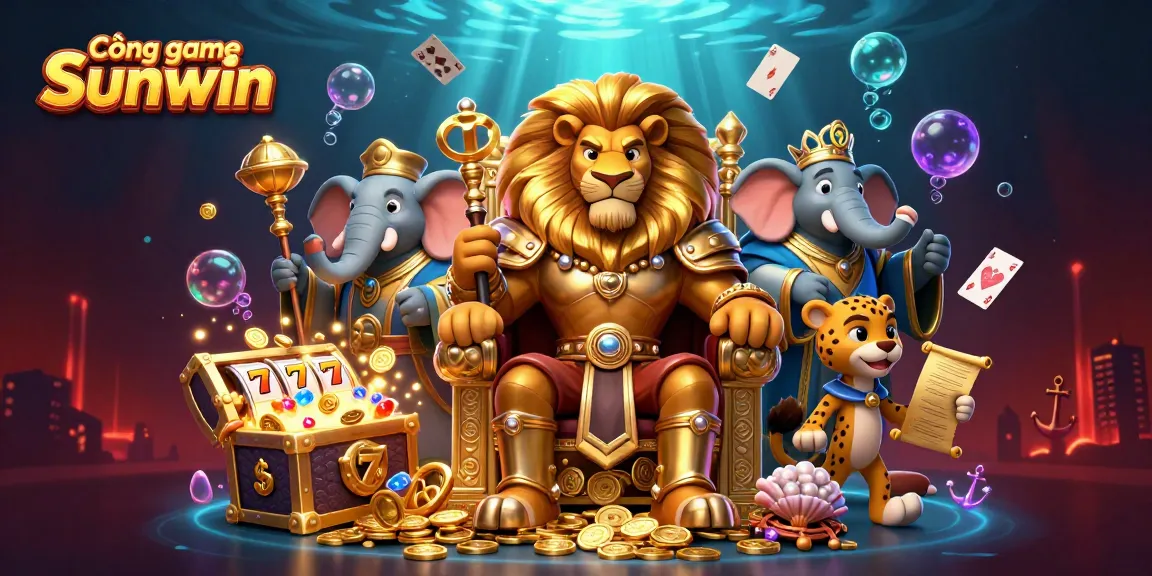 Cổng game Sunwin delivers thrilling gaming experiences with exciting slot machines and animated characters.